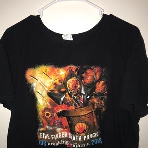 Five finger death tee